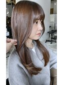 韓国ロングレイヤーヘア