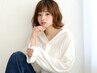 　《人気メニュー♪》　カット＋カラー＋3STEPトリートメント　￥9000