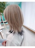 ユーフォリア大人可愛いミルキーカラー×裾カラー