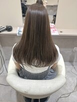 シエル 大分中央町店(CIEL)&nbsp;ブリーチ２回ハイライト×ミルクティーベージュ