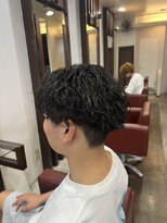 ハイパー(HYPER)&nbsp;刈り上げサーフカール（メンズ/パーマ/サーフカール）