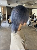 2ブリーチハイトーンカラーブルージュカラー