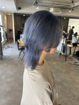 ナンバー(number+) 2ブリーチハイトーンカラーブルージュカラー