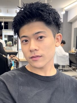 アイトーキョーリタ 渋谷(AI TOKYO Rita) ツイストピンパーマスパイキーショート