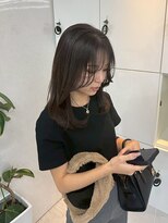 アリープアウル(ALEAP owl)&nbsp;ミディアムレイヤー/透明感シアーブラウン