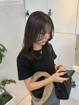 アリープアウル(ALEAP owl) ミディアムレイヤー/透明感シアーブラウン