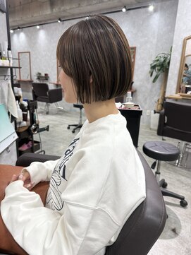 シールドヘアー 沖縄 新都心(C'LD Hair) 那覇美容室/おもろまち美容室/ミニボブ/ボブ/髪質改善/前髪/小顔