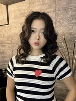 ラビス(Lovis) 黒髪カタログ/オリーブグレー/小顔ヘア/ココアベージュ