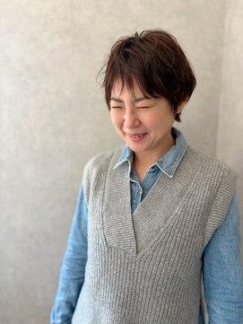 ニュイ(nui+) ショートパーマ