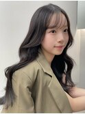 シースルーぱっつん/顔まわり [渋谷 渋谷駅 渋谷区]