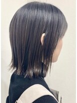 ランプ(Lamp) くびレイヤー グレーベージュ 白髪染め 白髪ぼかし 髪質改善