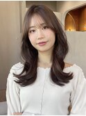 ワンホンレイヤー/バタフライレイヤーカット/顔周り/似合わせ