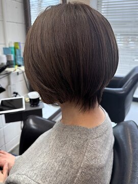 イン(in.) <69>ショート・ショートカット・ボブ×白髪染め♪