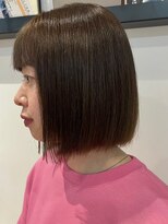 ジュイール(jouir)&nbsp;三鷹白髪ぼかしハイライトショートボブウルフショートカット韓国