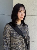 ヘアーアイストゥーレ(HAIR ICI TRE)&nbsp;レイヤーハッシュカット透明感カラーくびれグレージュ　担当桜桃