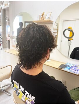 シルエット 美容室 八戸メンズカット　ツイストスパイラル