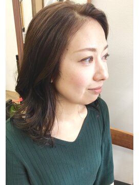 ラル ヘアデザイン(ral hair design) ひし形シルエット☆ナチュラルカールヘア