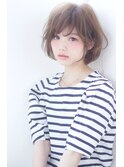 【畑中正敏】似合わせカットでヴェールウェーブ&グレージュボブ
