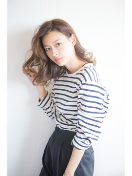 サロンドメルシー (salon de merci) 【merci 青葉台】大人かわいい 無造作 カール セミディ☆