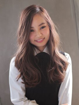 ナナナ パレナ 大津膳所店(nanana parena) ゆるふわデジパ風ブランジュ☆艶髪カラー【nanana parena】