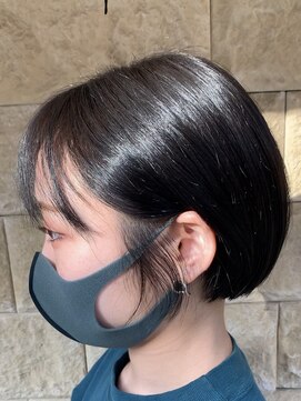 アース 高円寺店(HAIR & MAKE EARTH) 耳掛けミニボブ♪《earth_aoyagi0415》