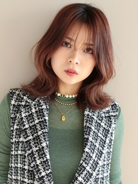 アフロート ギンザ(AFLOAT GINZA) 大人可愛い20代30代40代外ハネレイヤーミディアム
