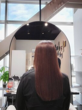 アパートメント オブ ソロン(The Apartment of Solon) 【潤艶】/髪質改善/グレージュカラー/フェミニンロング/縮毛矯正