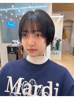 ロンドアジュール 横浜(Lond azur)&nbsp;前髪カット！顔まわりレイヤー！横浜ショート！