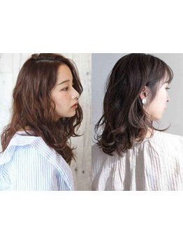 白髪を活かす&魅せるグレイカラーで、とってもお洒落な白髪染めを実現します♪人気の白髪ぼかしも◎