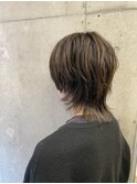 メンズマッシュウルフ