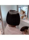 大人可愛い小顔前下がりボブ×ナチュラルボブ×ミニボブ20代30代