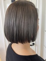 アブニールドール 大山台店&nbsp;【ブリーチあり】アッシュグレー