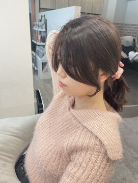 ウルア 吉祥寺店(ULUA) 髪質改善 艶髪 韓国風 エギョモリ ブルーブラック 吉祥寺