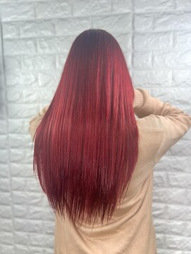 イエローコーン 横浜店(YELLOW CORN) Ariel 【Wカラー/原色カラー/派手髪/ケアブリーチ】