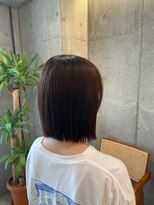 ニカ 溝の口(NICA)&nbsp;タイト×切りっぱなしボブ【NICA 溝の口店】