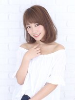 ノア ヘア リラックス(noa hair relax)&nbsp;流しバング　美髪のススメ　イルミナカラー