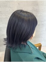 シャルムヘアー(charme hair)&nbsp;光の加減で見え方が変わるパープルカラー