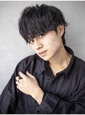 メンズ/マッシュ/ツイストパーマ