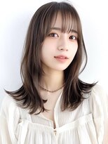 ブロウ ネックス ザ サロン 表参道(VLOW nex the salon)&nbsp;【寺田hit style＃23】愛されミディアムレイヤーvlow表参道 韓国