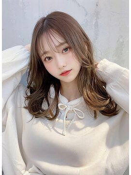 オリジンズヘアーセカンド 守谷店(Origins hair 2nd) グレージュ系カラー×BYKARTE TR