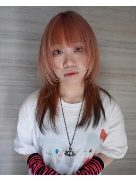 ラシク(RASHIKU) ハイトーンピンクウルフ