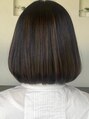 ヴァン カウンシル 王子(VAN COUNCIL)&nbsp;大人かわいい丸みボブ/うる艶TR/ハイライト