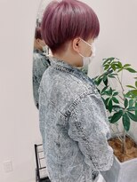 ジーナ 天神(Zina)&nbsp;ハイトーンカラー/ワインレッド