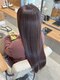 ヘアーデザイン ルネッタ(Hair Design Lunetta)の写真/クセやうねりでお悩みの方に◎ダメージレスにこだわった髪質改善や縮毛矯正で扱いやすくまとまる美髪に＊