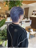 パープルシルバーカラー