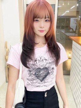 ノア 四条大宮店(noah) ピンクバイカラー20代30代40代京都四条大宮西院河原町烏丸