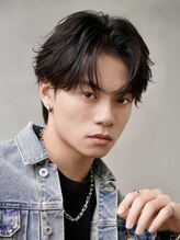 エイトメン 新宿店(EIGHT MEN) フェザーパーマ シースルーフェザー シースルーセンターパート