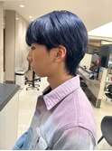 ダブルカラーメンズヘア韓国ヘア韓国メンズヘア