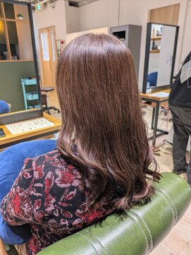 白髪比率80％☆透明感のあるグレージュカラー40代50代60代