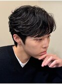 センターパートショート